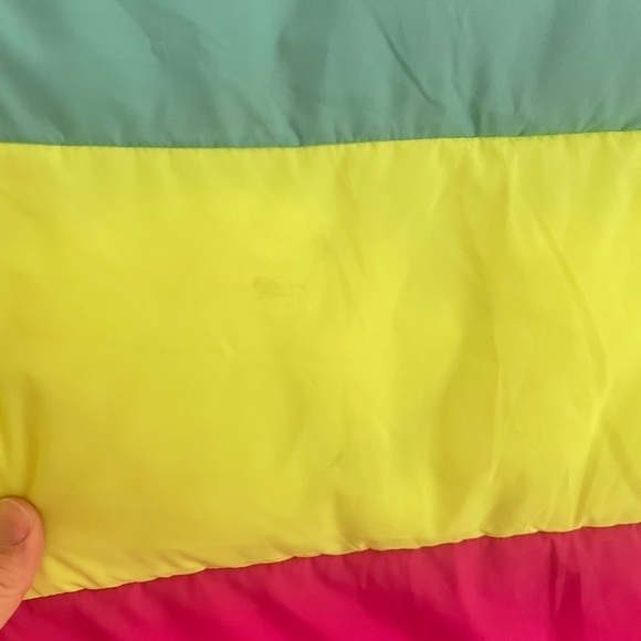 Girls cat & Jack XL colorblock thick winter jacket 14-16 warm excellent - Picture 7 of 8